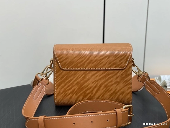 Aaa replica bags VUITTON LOUIS TWIST MM-23*17*9.5CM 0710